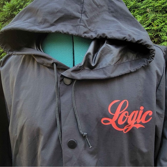 Logic Black Raincoat - Picture 3 of 4